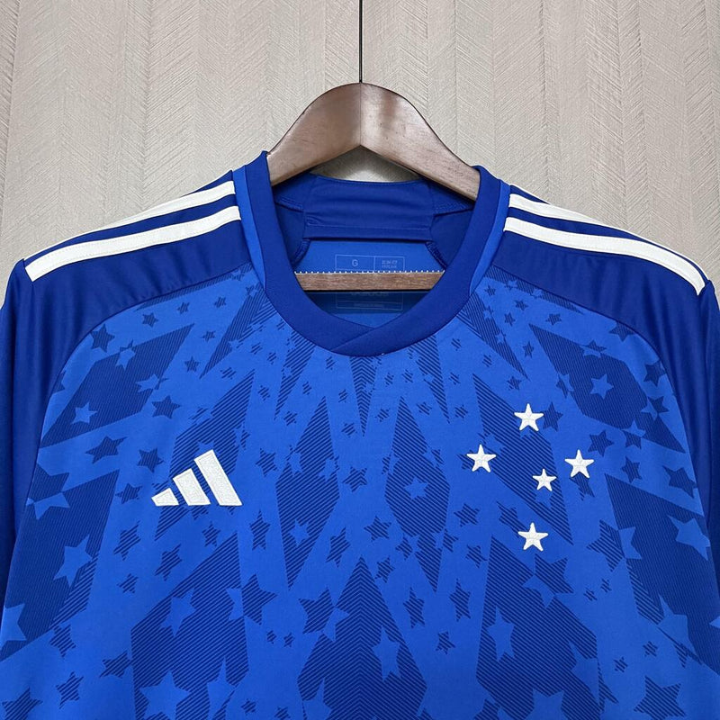 Camisa Cruzeiro I 24/25 - Torcedor Masculina Azul