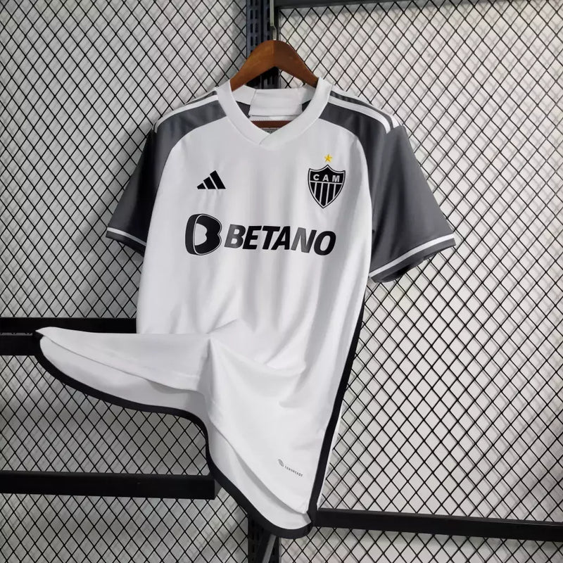 Camisa Atlético Mineiro II 23/24 - Torcedor Masculina Branca