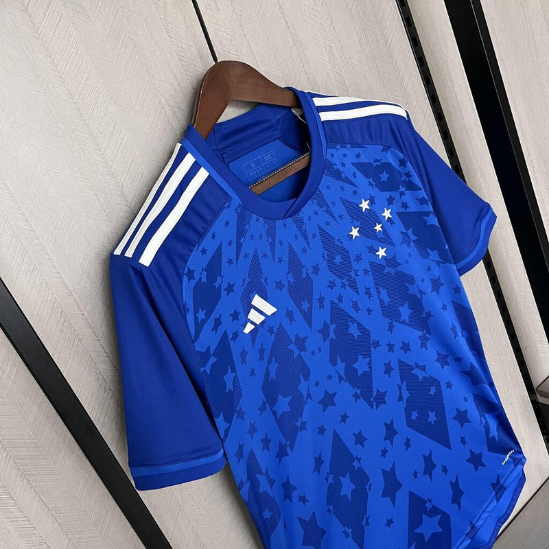 Camisa Cruzeiro I 24/25 - Torcedor Masculina Azul