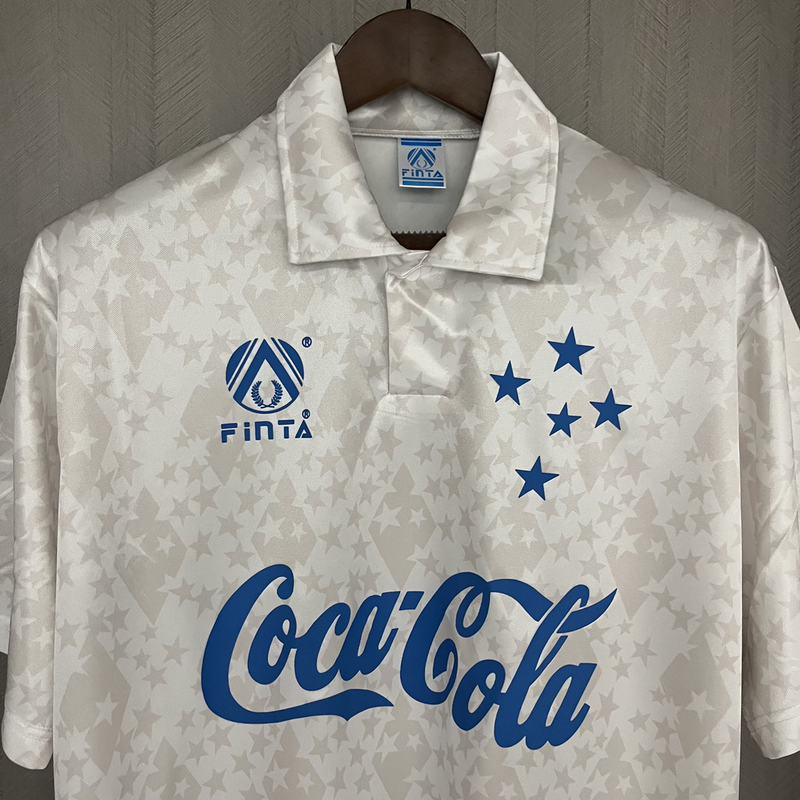 Camisa Retrô Cruzeiro 93/94 - Masculina Branca