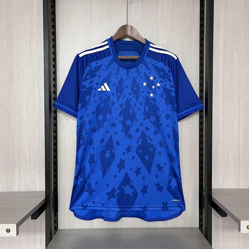 Camisa Cruzeiro I 24/25 - Torcedor Masculina Azul