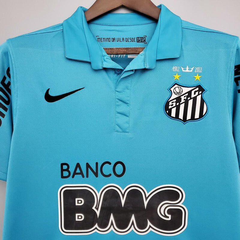 Camisa Retrô Santos 12/13 (Neymar) - Masculina Azul