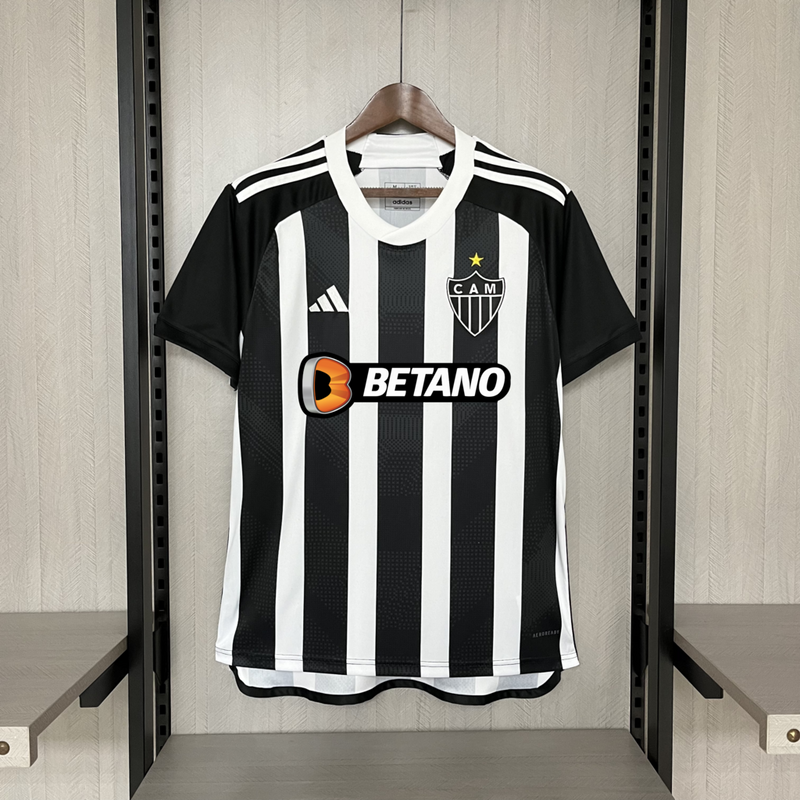 Camisa Atlético Mineiro I 24/25 - Torcedor com Patrocínio Masculina