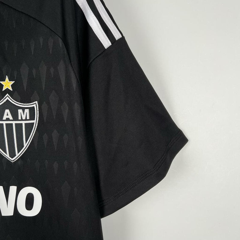 Camisa de Goleiro Atlético Mineiro 23/24 - Torcedor Masculina Preta