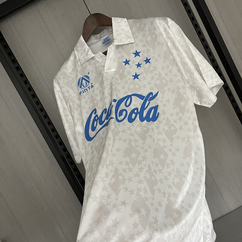 Camisa Retrô Cruzeiro 93/94 - Masculina Branca