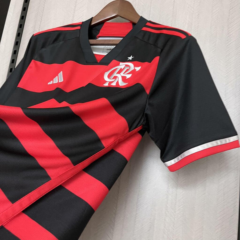 Camisa Flamengo I 24/25 - Torcedor Masculina Vermelha