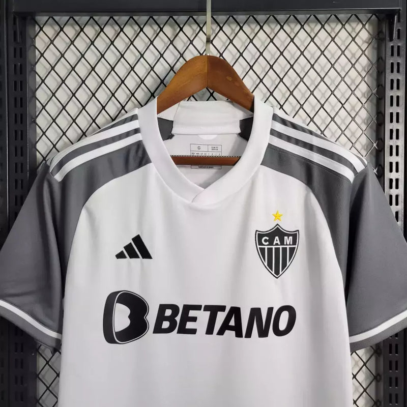 Camisa Atlético Mineiro II 23/24 - Torcedor Masculina Branca