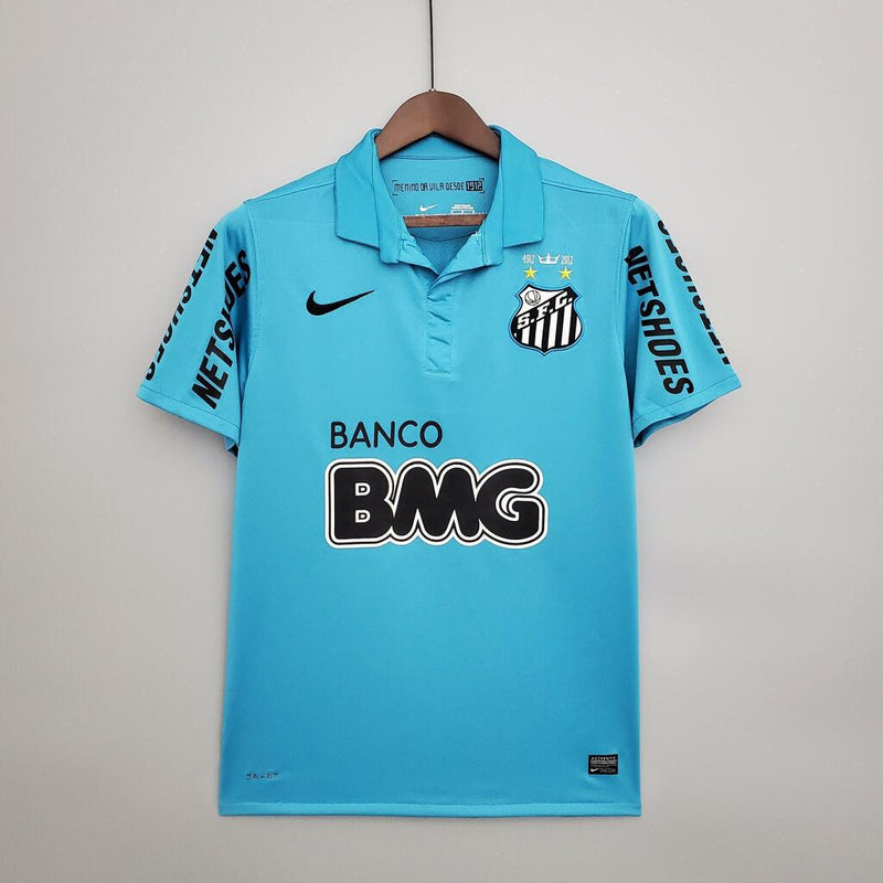 Camisa Retrô Santos 12/13 (Neymar) - Masculina Azul