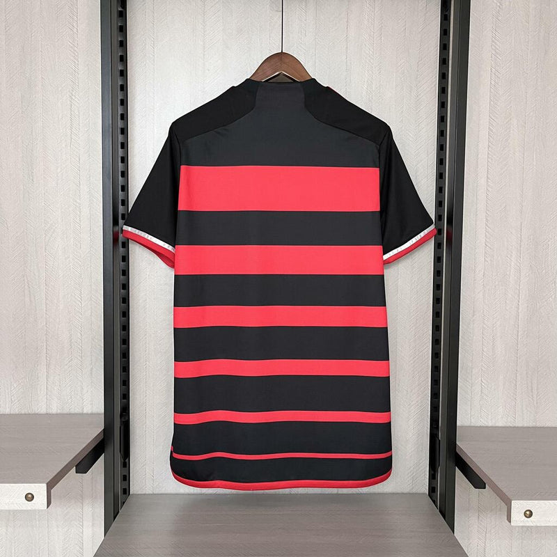 Camisa Flamengo I 24/25 - Torcedor Masculina Vermelha