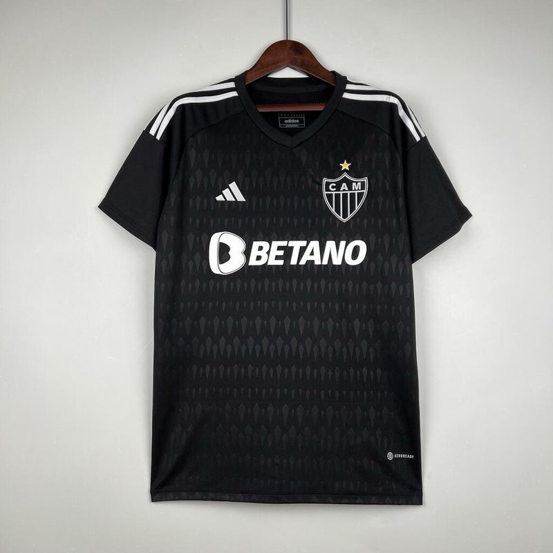 Camisa de Goleiro Atlético Mineiro 23/24 - Torcedor Masculina Preta