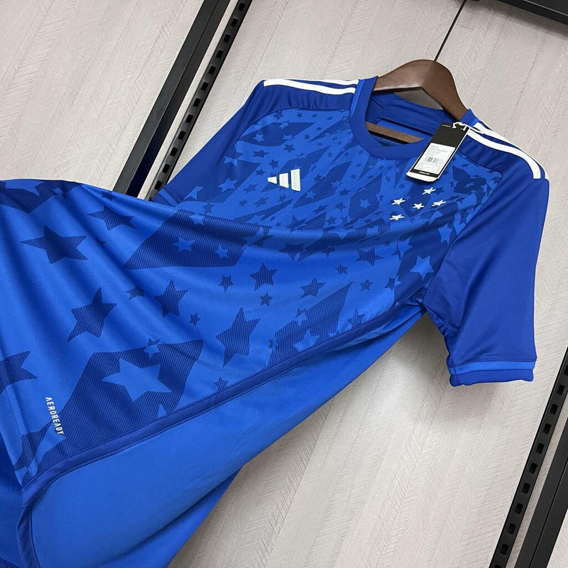 Camisa Cruzeiro I 24/25 - Torcedor Masculina Azul