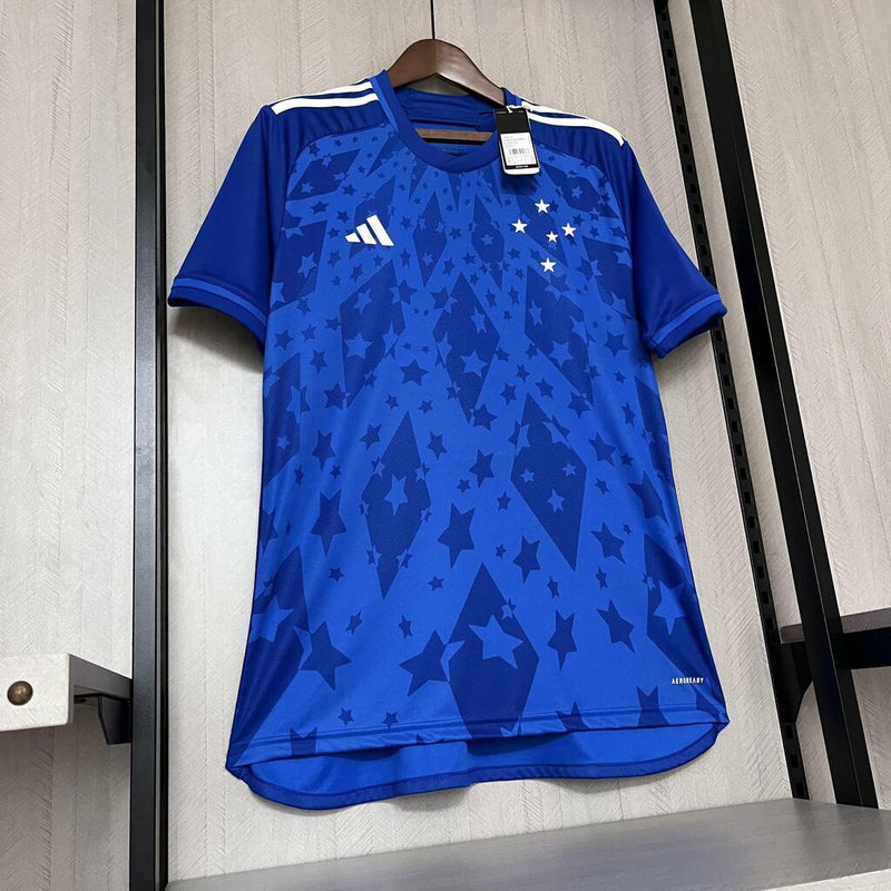 Camisa Cruzeiro I 24/25 - Torcedor Masculina Azul