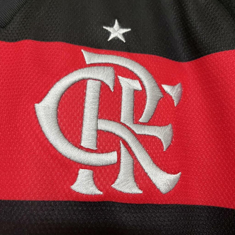 Camisa Flamengo I 24/25 - Torcedor Masculina Vermelha